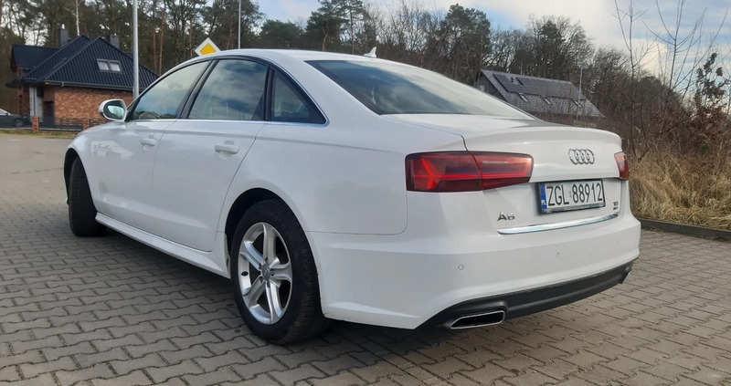 Audi A6 cena 59999 przebieg: 147000, rok produkcji 2017 z Goleniów małe 497